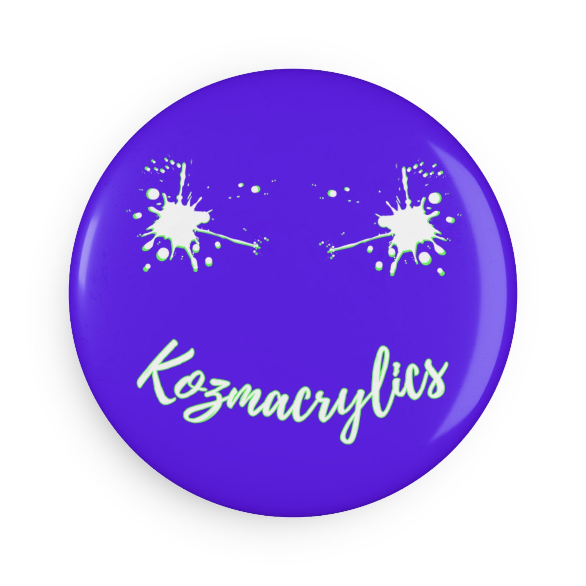 Purrp KozMagnet Logo Button (1 & 10 pcs)