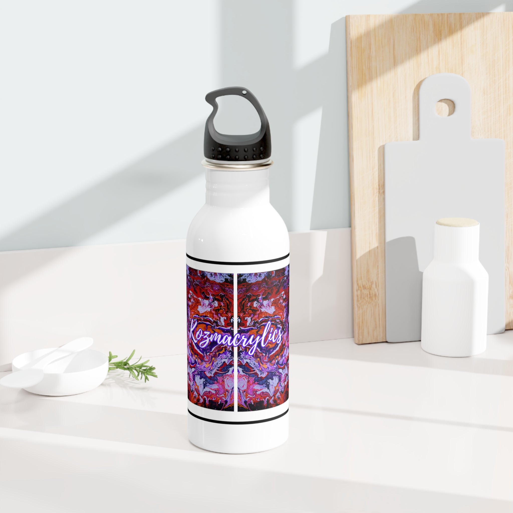 Dawn of Phoenix Stainless Steel Slim Water Bottle